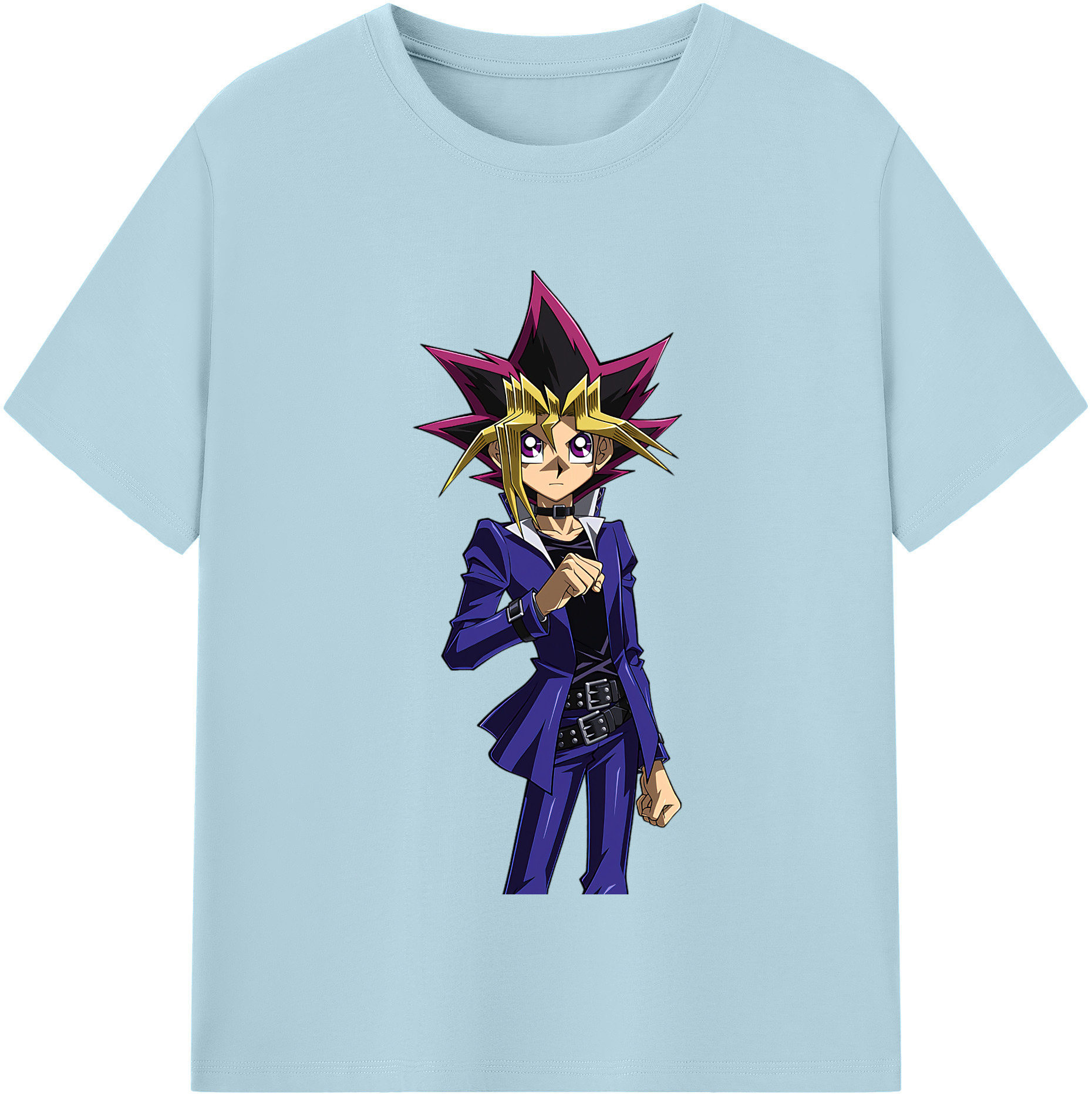 （画像用） 遊☆戯☆王 Yu-Gi-Oh! 綿100％半袖Tシャツ（フロントプリント）
